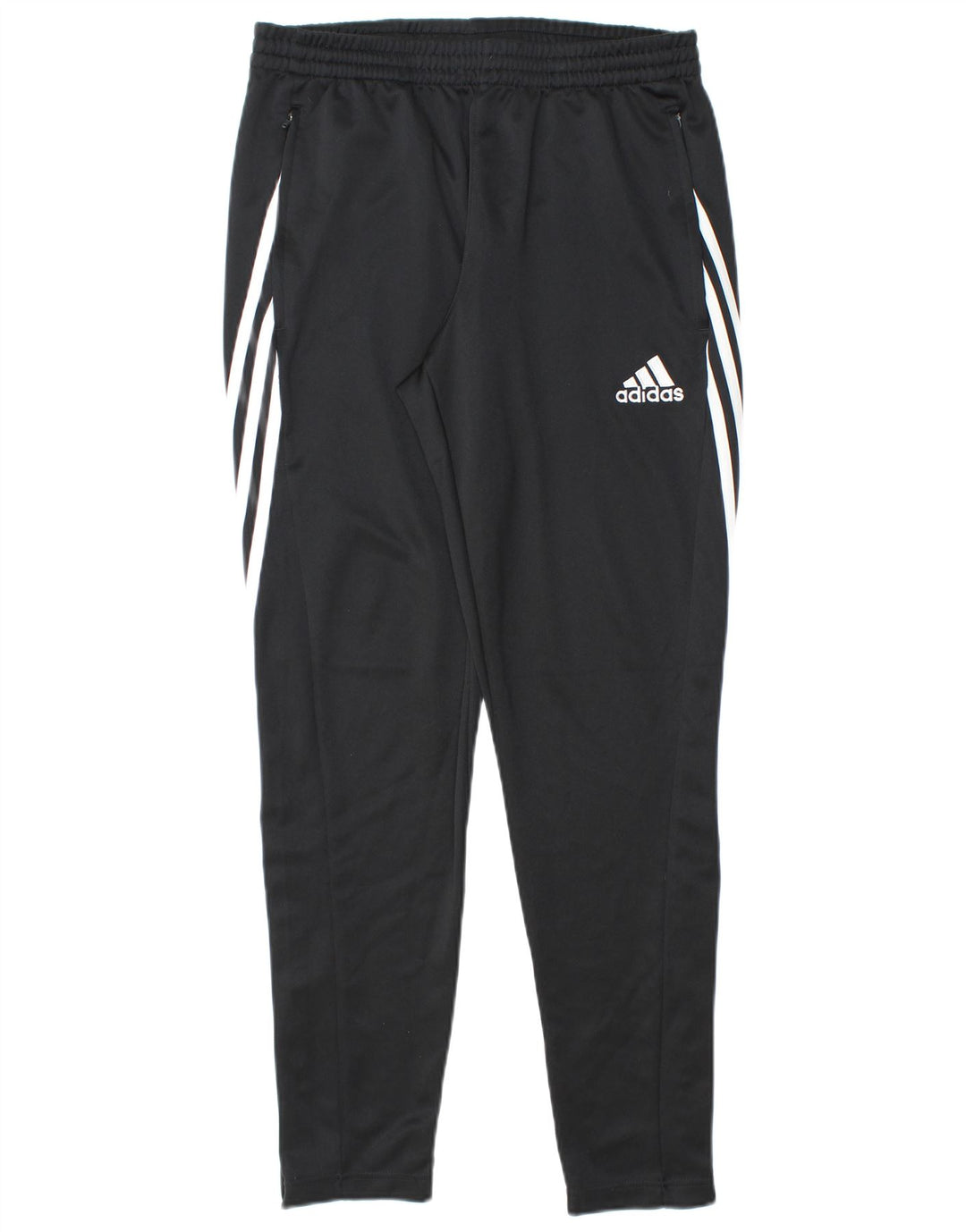 Pantaloni da tuta Adidas Climalite da uomo medio poliestere nero