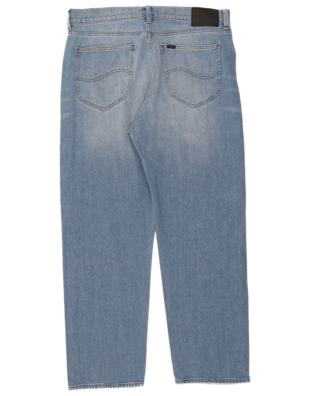 Jeans dritti da donna Lee W34 L29 cotone blu