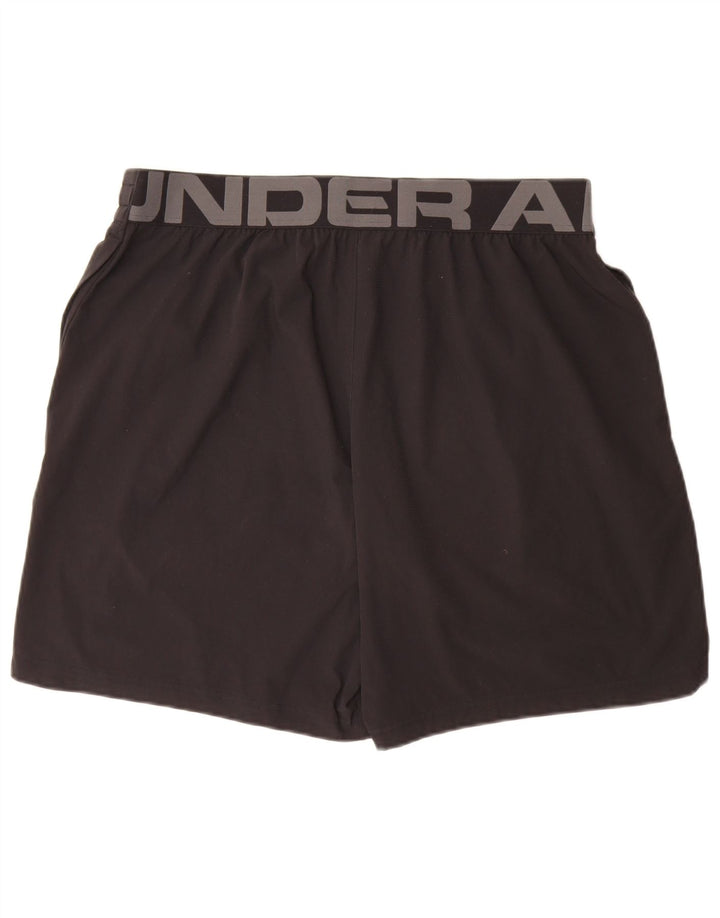 UNDER ARMOUR Mens Big & Tall Sport Shorts XL  Black Polyester