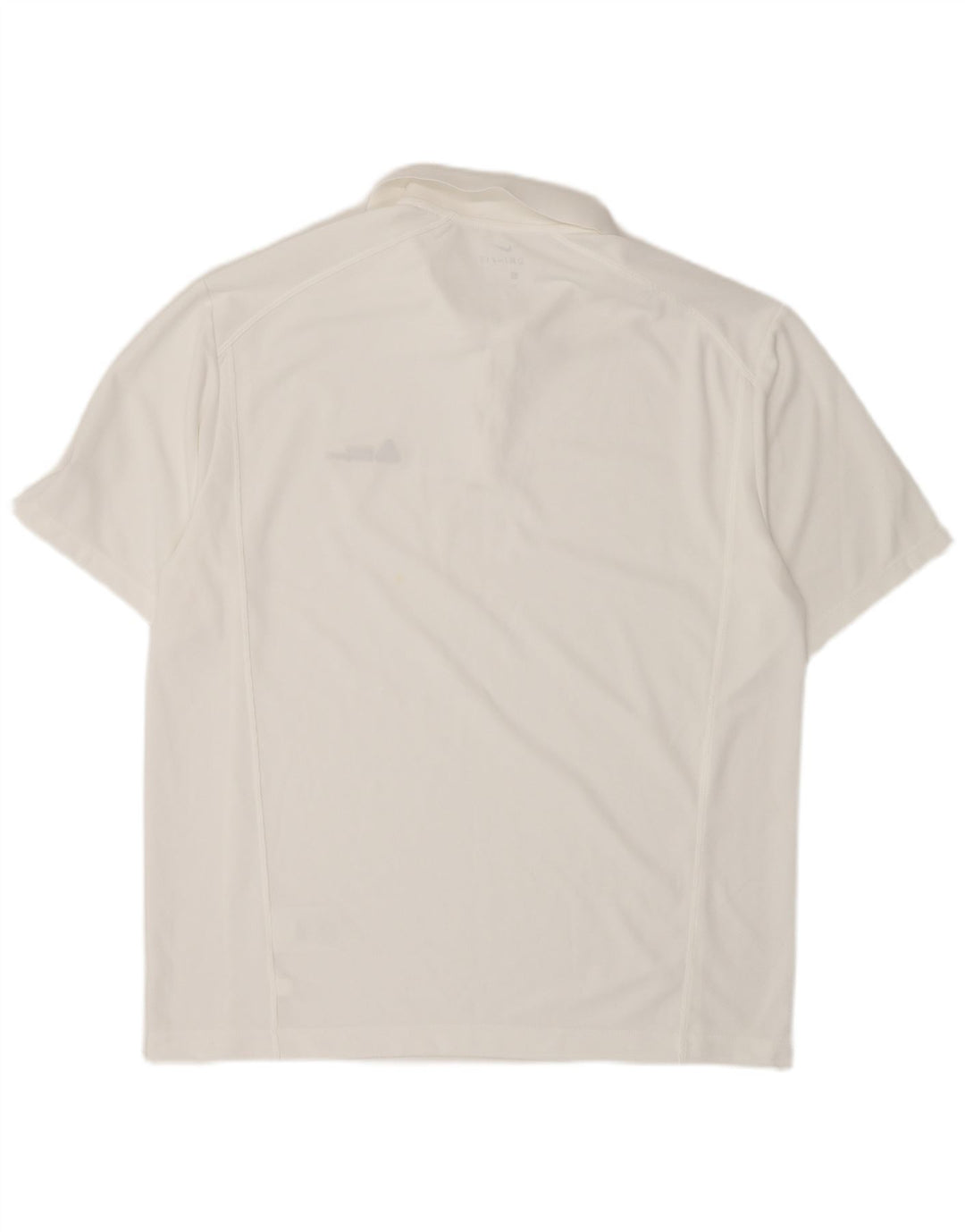 Polo Nike da uomo Dri Fit grande bianca in poliestere