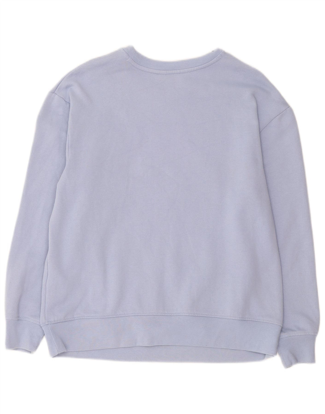 Felpa grafica da donna Marks & Spencer UK 14 grande cotone blu