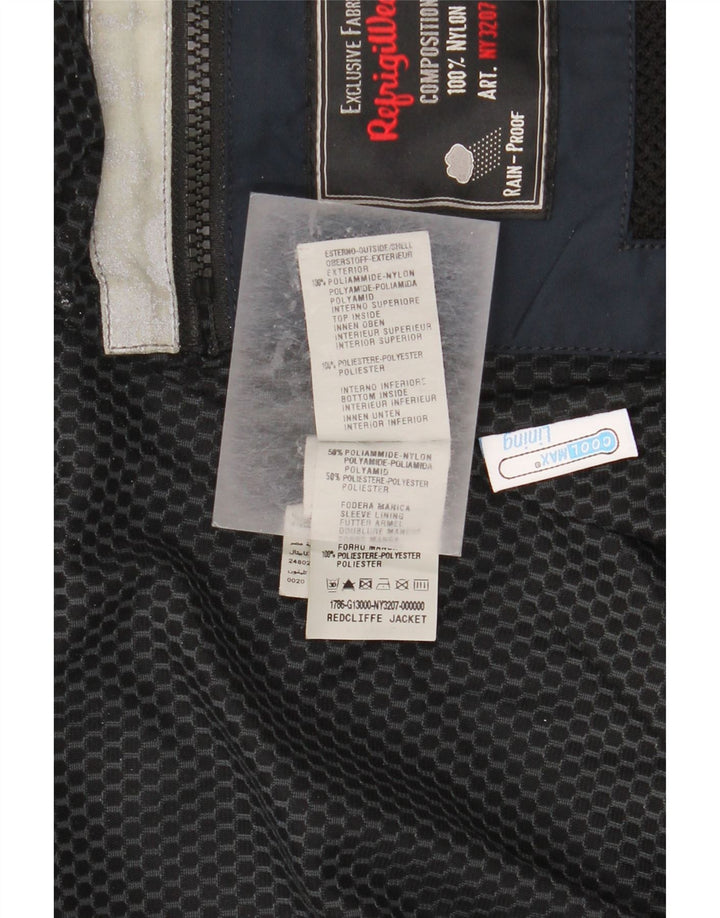 Giubbotto bomber da uomo Refrigiwear UK 40 Large blu navy in poliammide