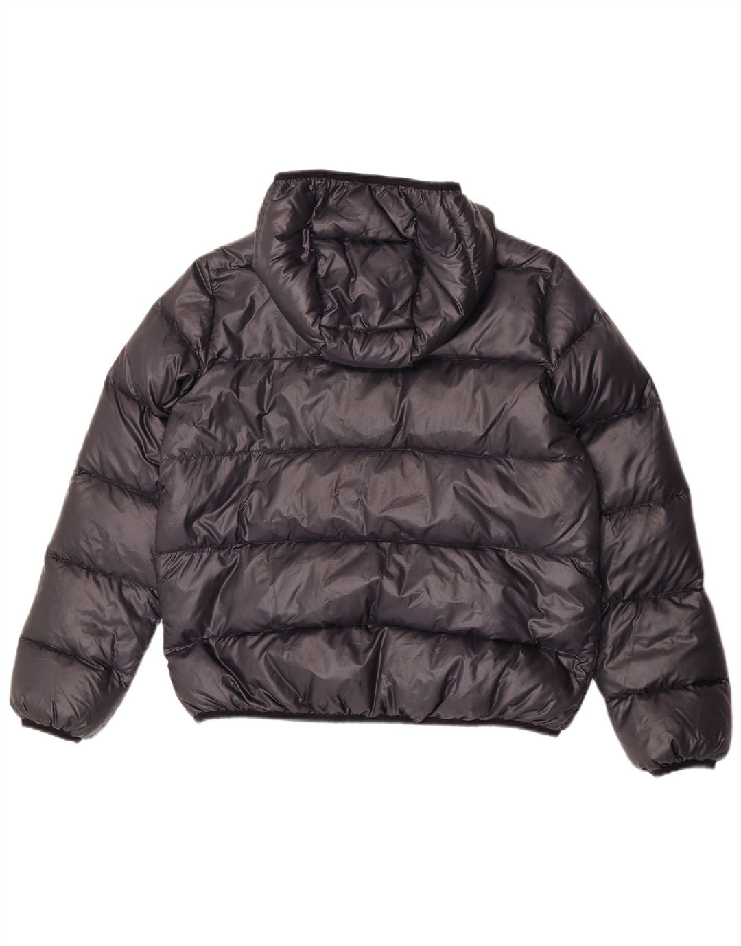 Piumino Donna Seventy con Cappuccio IT 44 Medium Nero Poliammide