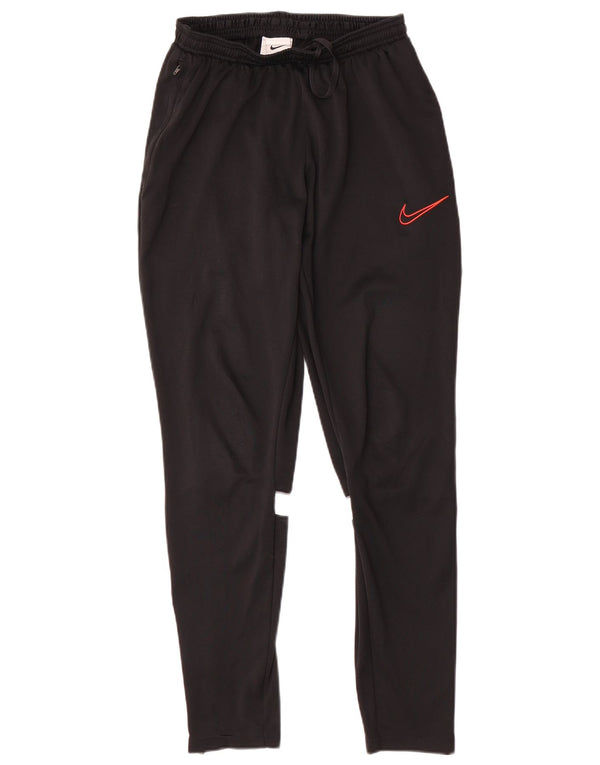 Pantaloni da tuta Nike Dri Fit da uomo, poliestere color block medio nero