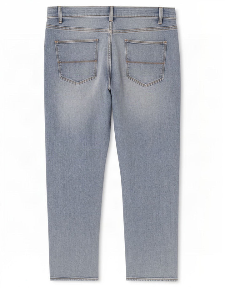 Jeans slim da uomo Marks & Spencer W38 L29 cotone blu