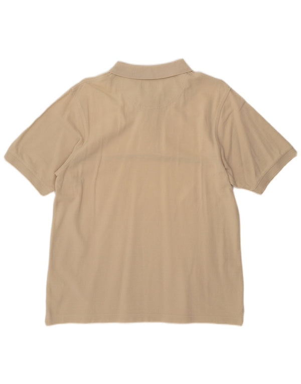 Polo da uomo TIMBERLAND in cotone a righe beige medio