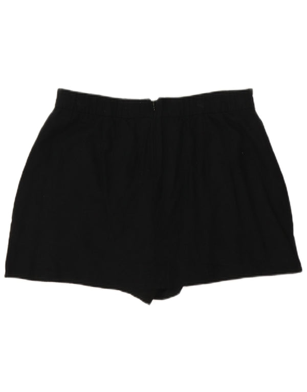 Hollister Donna Skort Minigonna Grande W34 Lino Nero