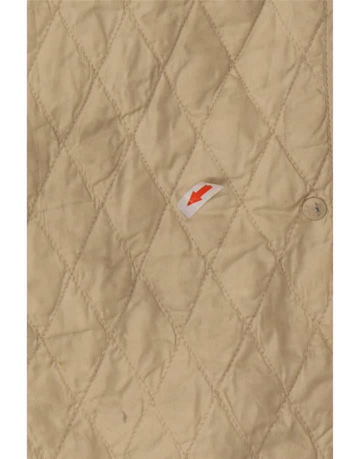 Giacca trapuntata da donna Moncler taglia 4 XL beige