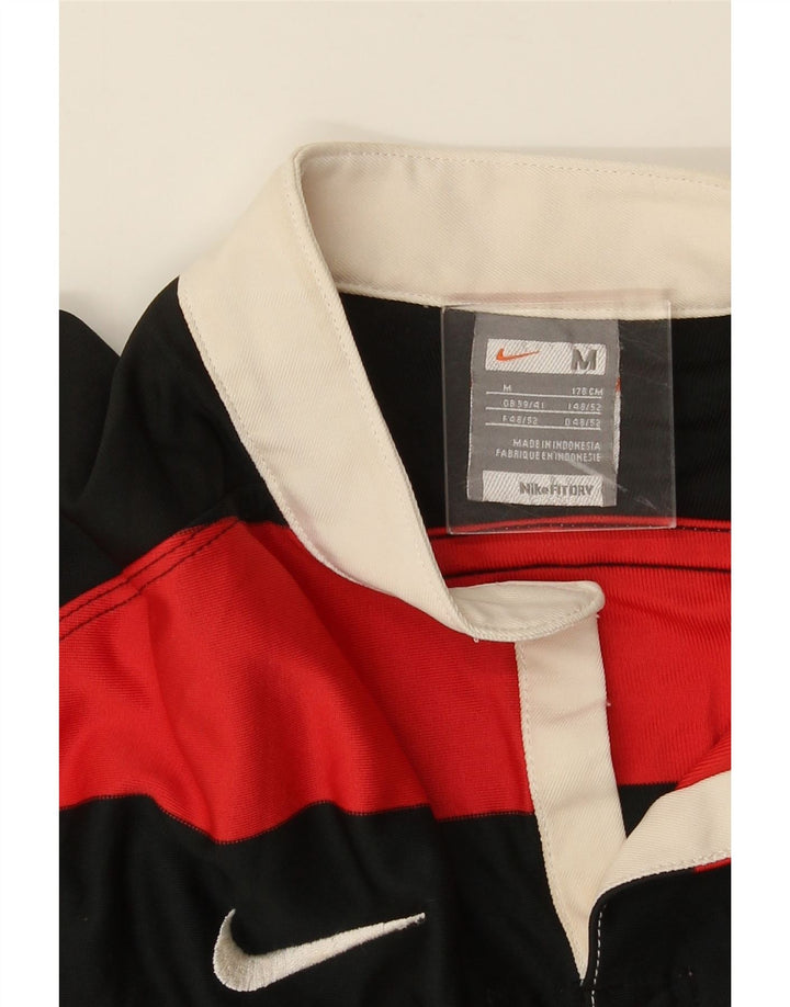 T-shirt grafica da uomo NIKE Top a righe rosse medie
