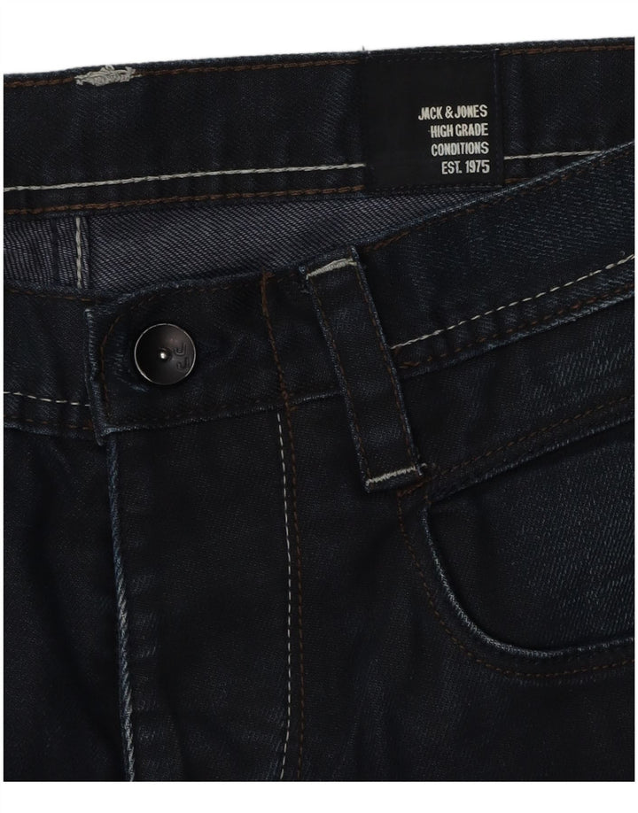 JACK & JONES Jeans dritti da uomo W34 L30 Blu navy