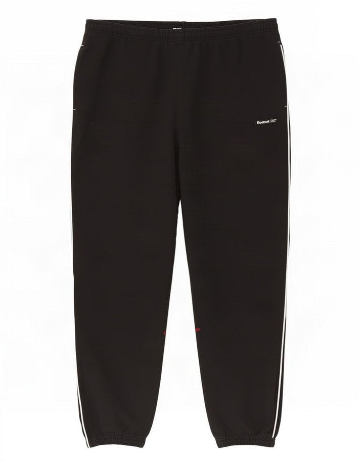 Pantaloni da tuta da uomo Reebok Joggers Large Nero Poliestere