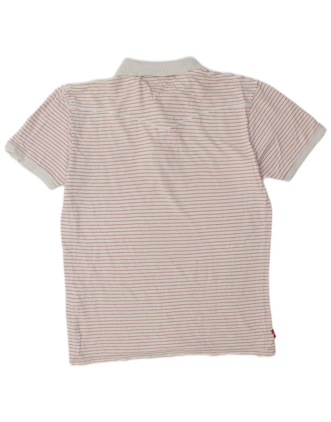 Polo LEVI'S da uomo gessato bianco medio