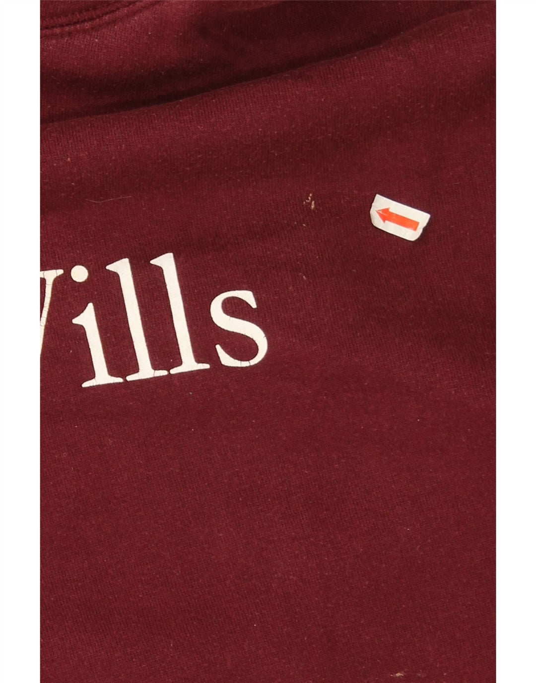 Maglione con cappuccio grafico da uomo Jack Wills grande in cotone marrone