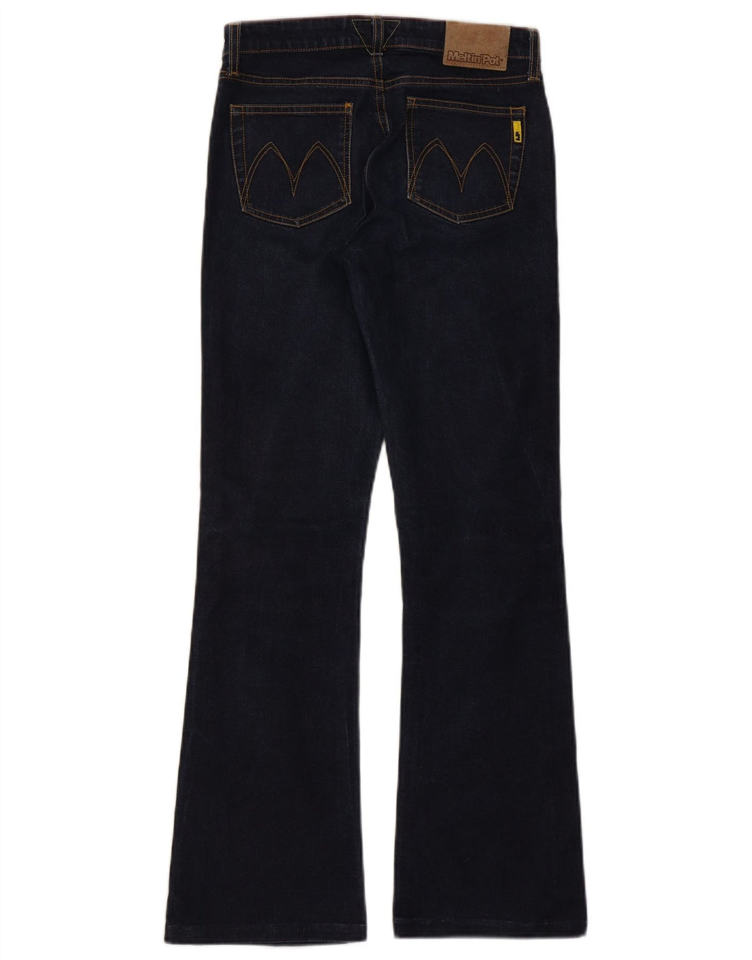 Jeans bootcut da donna MELTIN' POT W26 L29 cotone blu navy