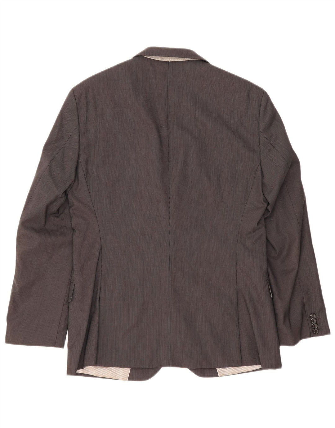 Giacca blazer da uomo a 2 bottoni Hugo Boss EU 46 piccola lana grigia