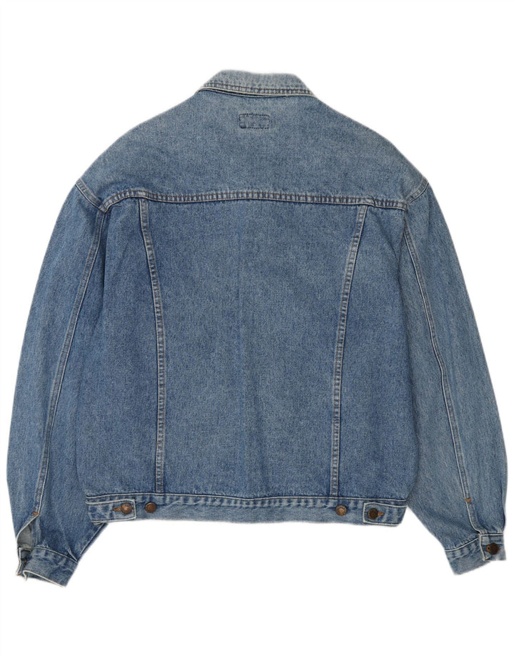 REPORTER Giacca in denim da uomo UK 38 Blu medio