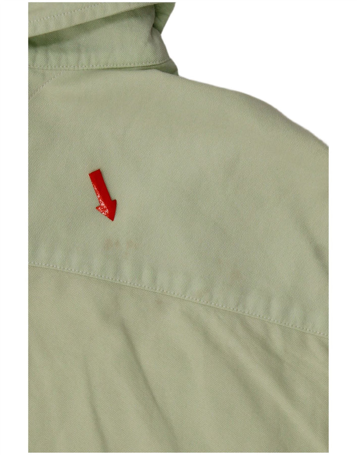 Camicia da uomo Tommy Hilfiger grande in cotone verde