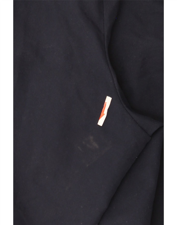 Pantaloncini sportivi da uomo Adidas medi in poliestere blu navy