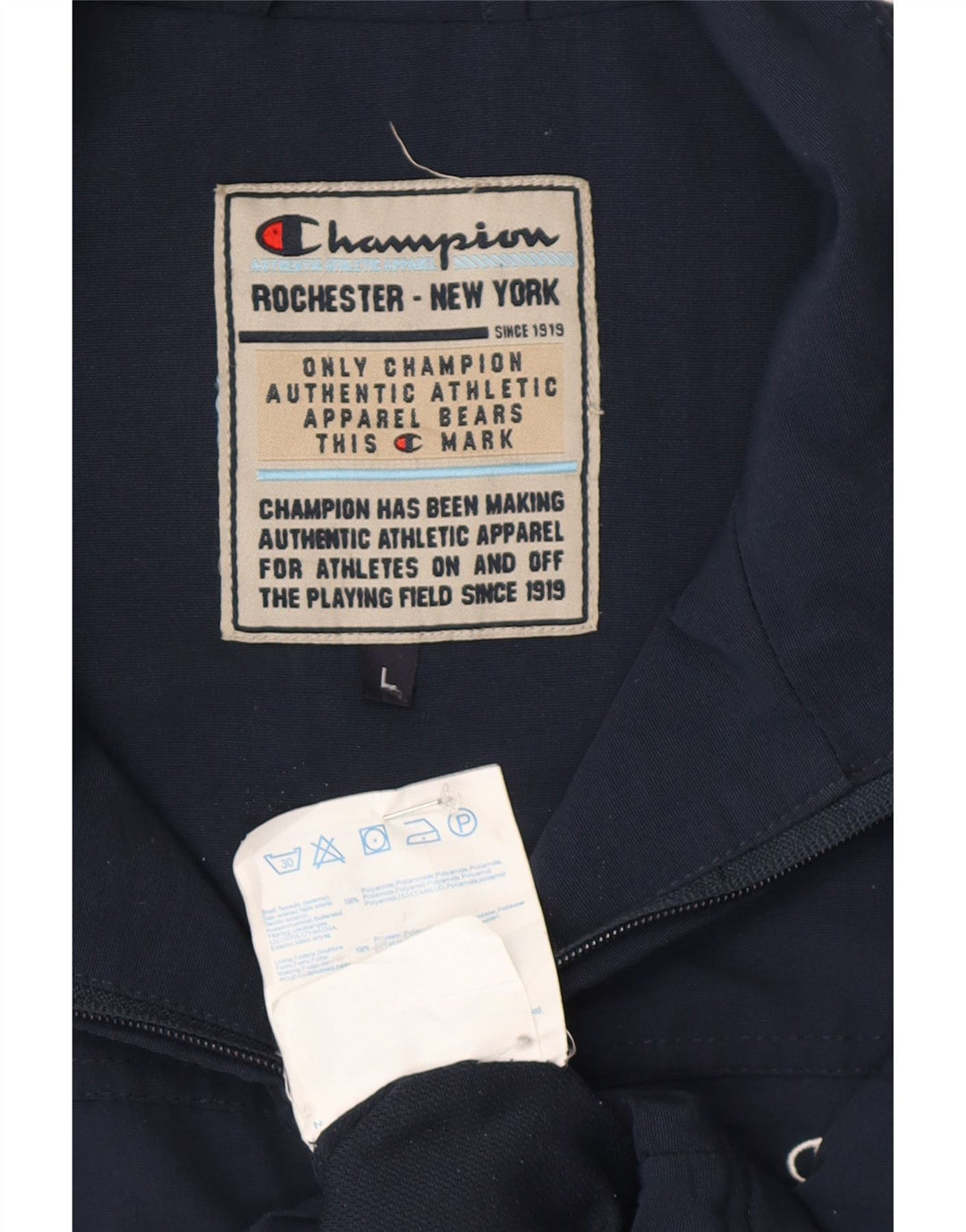 Gilet da uomo Champion UK 40 Large Blu Navy in poliammide