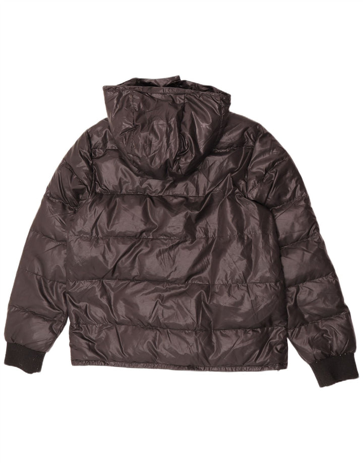 Giacca imbottita con cappuccio da uomo Lotto UK 44 2XL poliestere nero