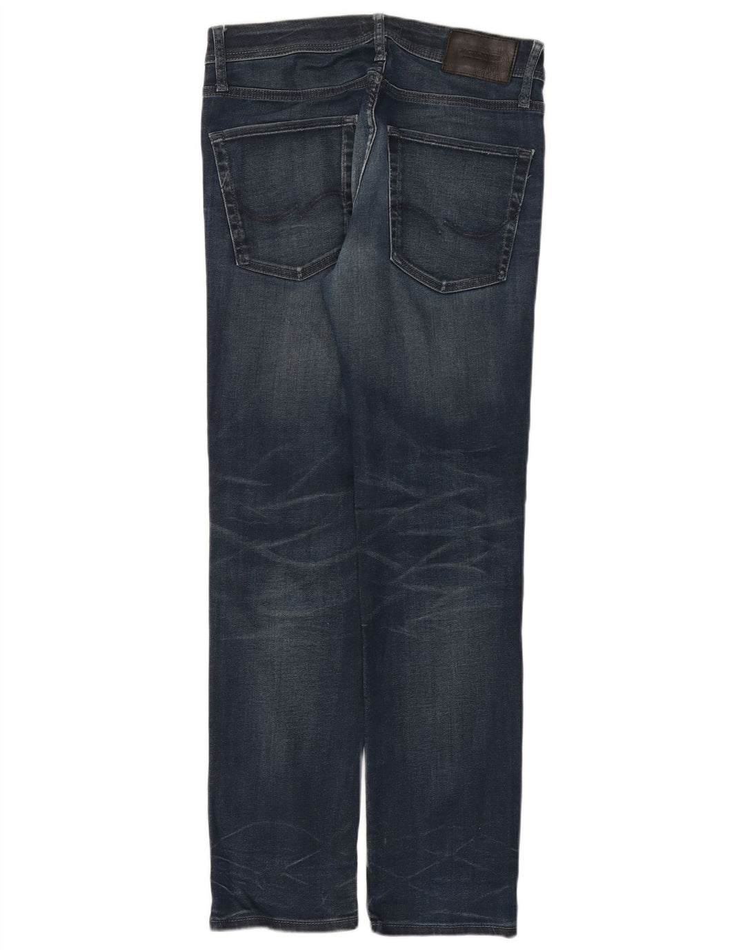Jeans dritti da uomo Jack & Jones W32 L32 cotone blu
