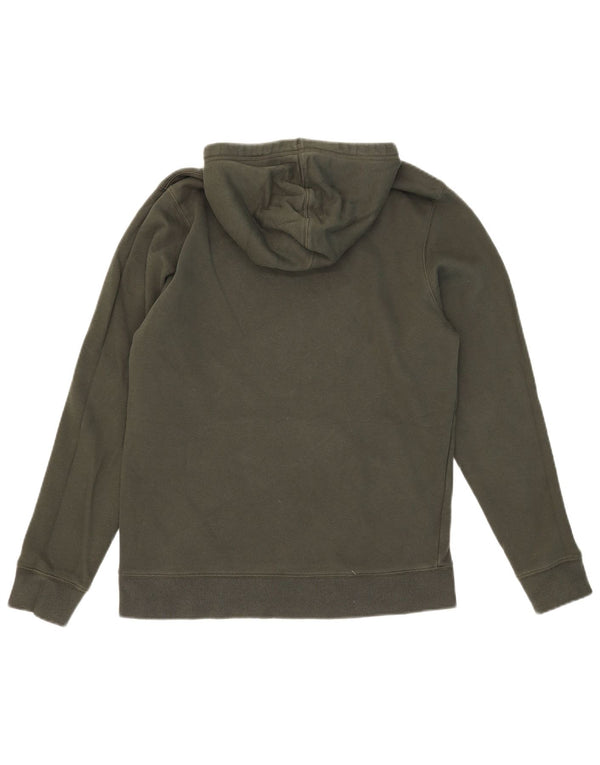 Felpa con cappuccio da uomo Under Armour Cold Gear piccola in cotone verde