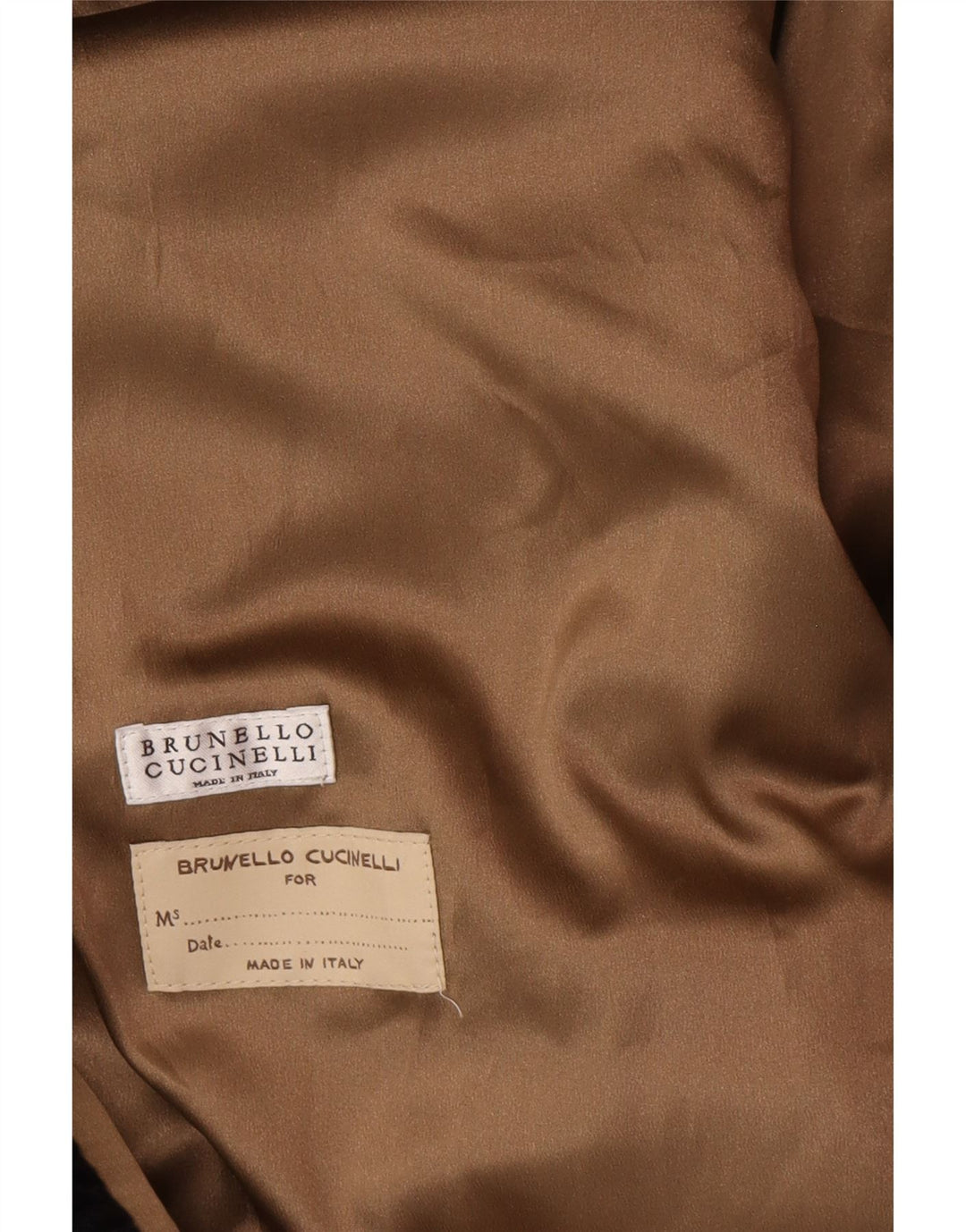 BRUNELLO CUCINELLI Cappotto doppiopetto da donna EU 40 piccolo nero classico