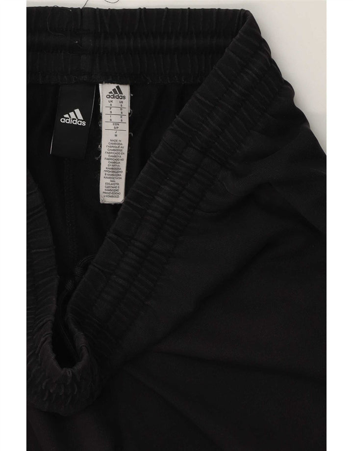 Pantaloni da tuta con grafica Adidas da uomo piccoli in cotone nero