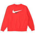 Felpa grafica da uomo Nike Felpa in cotone rosso medio