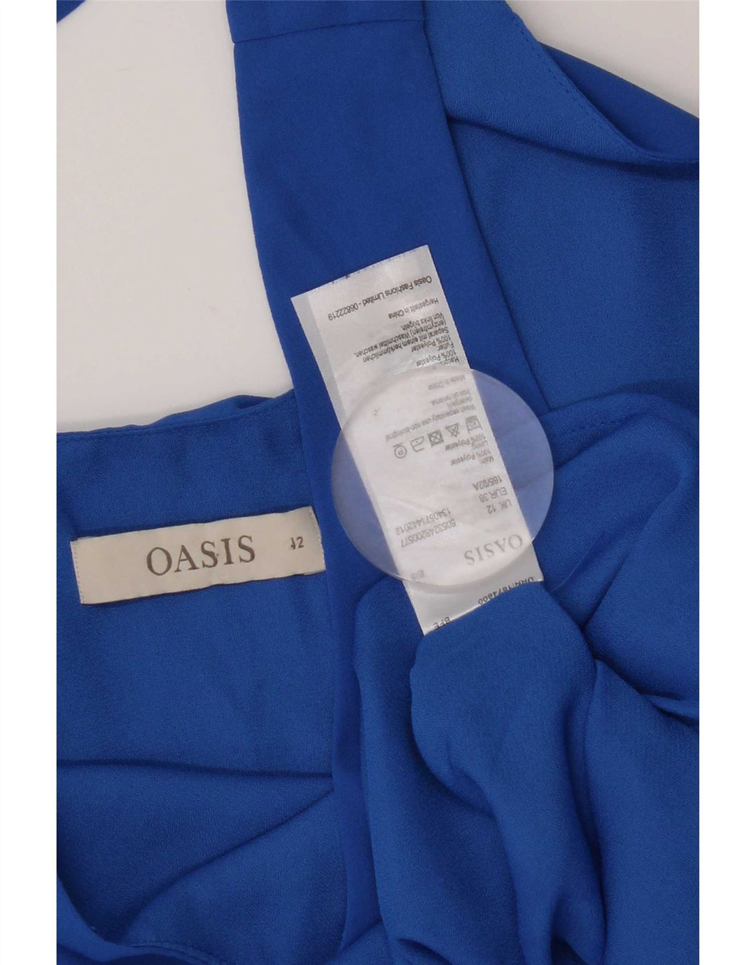 Canotta da donna Oasis UK 12 Poliestere blu medio