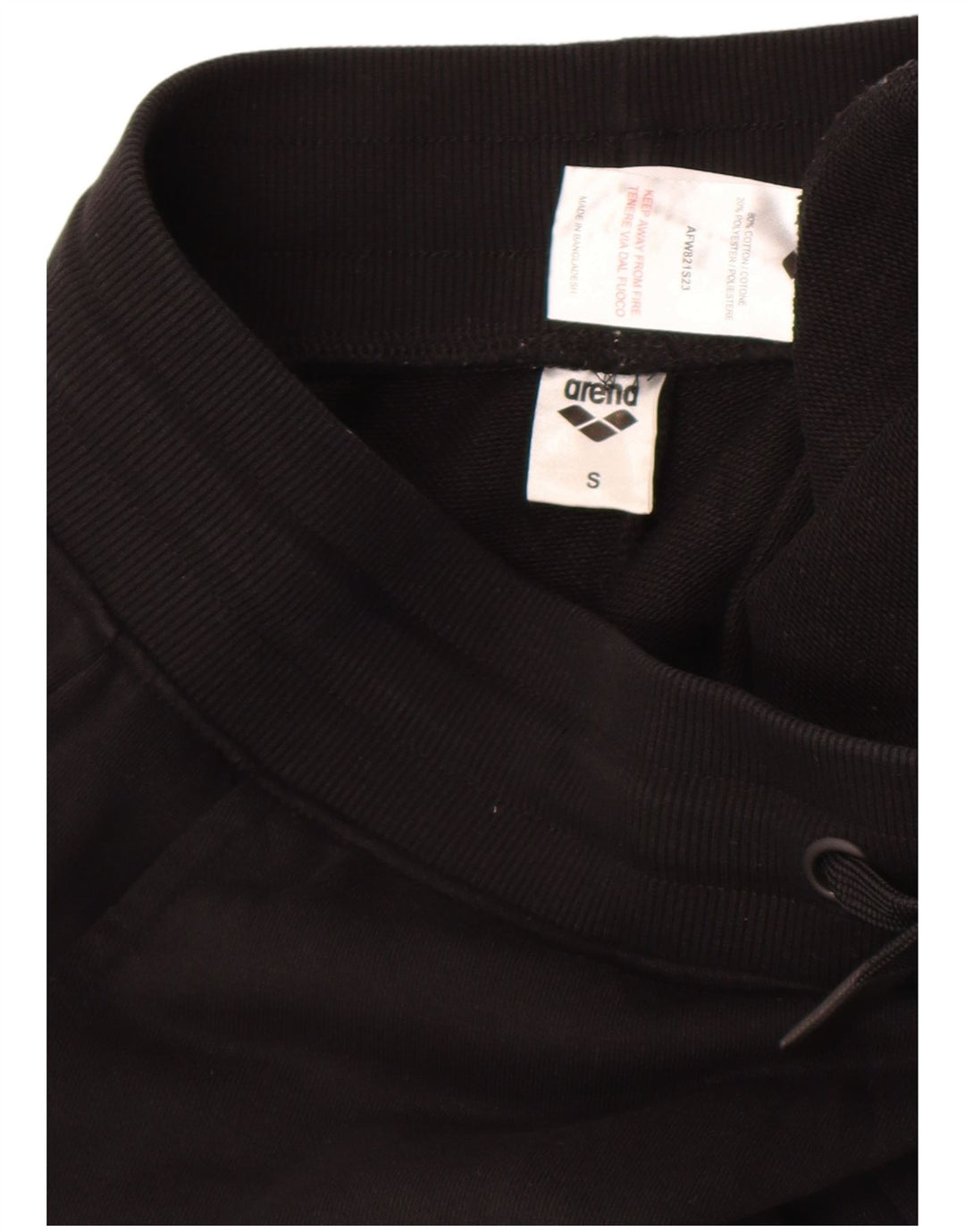Pantaloni da tuta cargo da uomo Arena Joggers piccoli in cotone nero