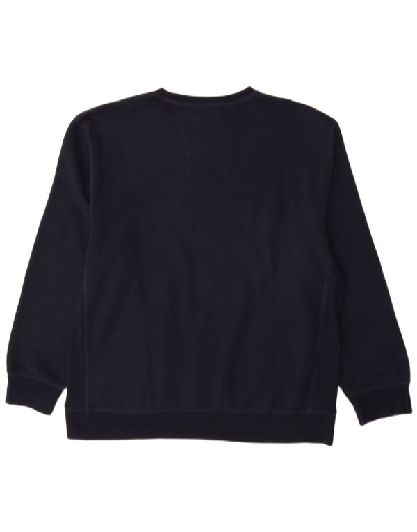 NAUTICA Felpa da uomo Maglione 2XL Cotone blu navy