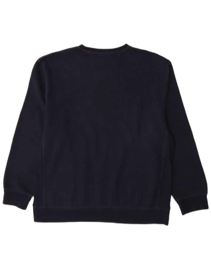 NAUTICA Felpa da uomo Maglione 2XL Cotone blu navy