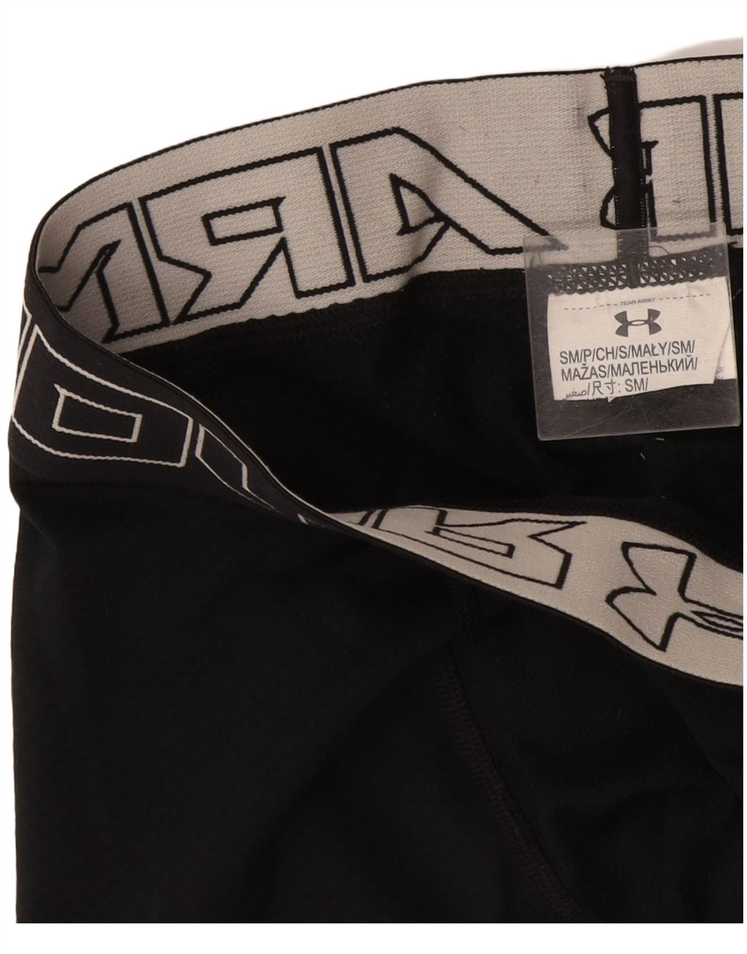 Leggings Capri da donna Under Armour UK 10 piccoli neri geometrici