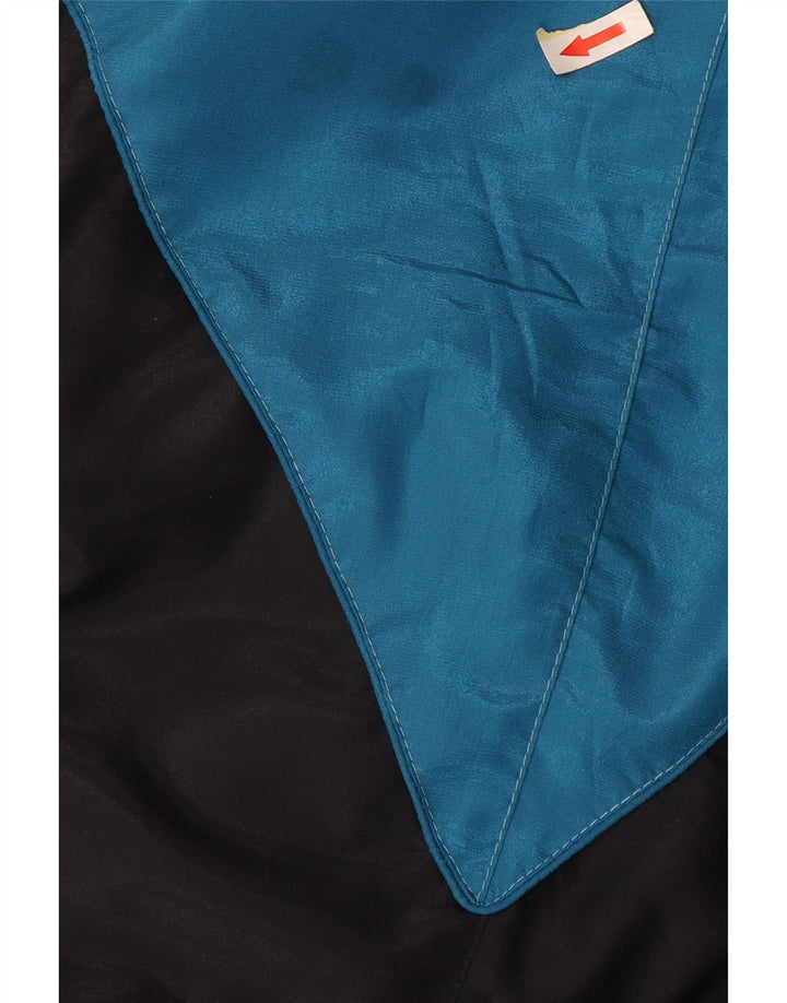 Giacca da ginnastica vintage da uomo XL color block blu