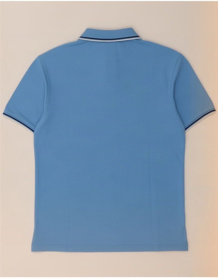 Polo da uomo Champion Large in cotone blu