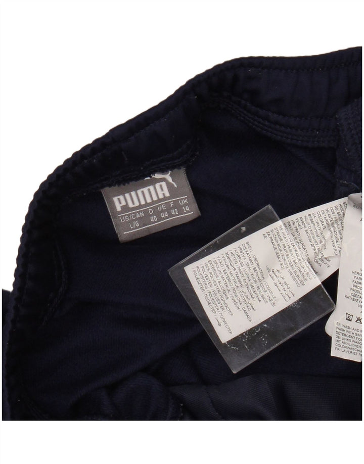 Pantaloni da tuta da donna PUMA UK 14 Large Blu Navy Poliestere
