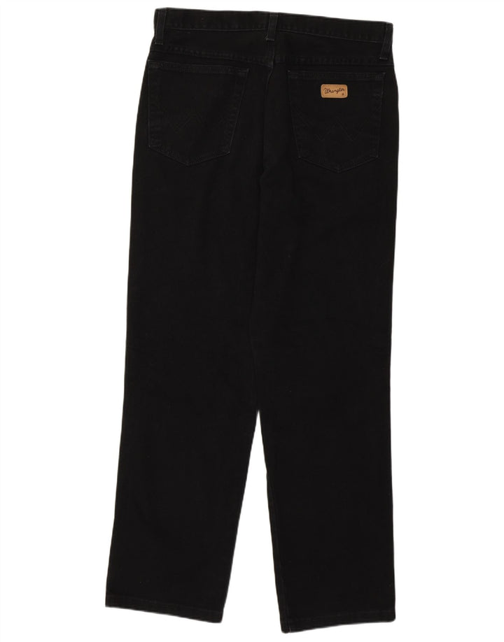 Jeans dritti da uomo Wrangler W32 L30 neri