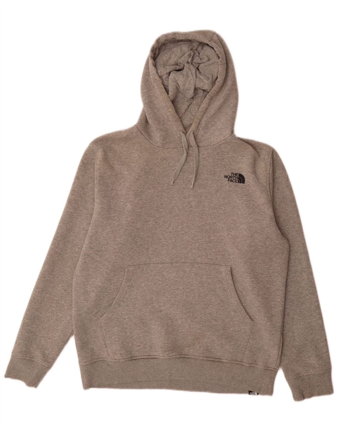 Felpa con cappuccio da uomo The North Face grande in cotone grigio