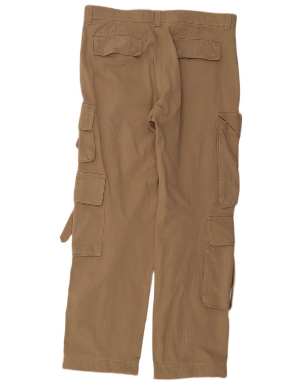 Pantaloni cargo dritti da uomo Gazzarrini IT 52 XL W34 L32 Cotone Beige