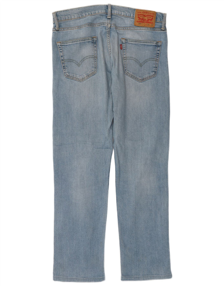 Levi's Uomo 504 Jeans dritti W33 L32 Cotone Blu