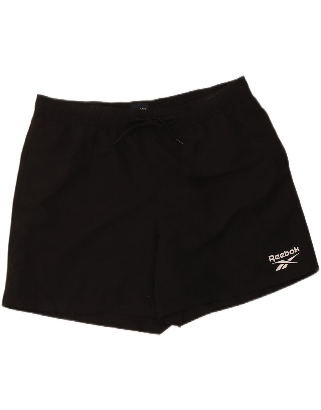 Pantaloncini sportivi Reebok da donna UK 16 Large Nero Poliestere
