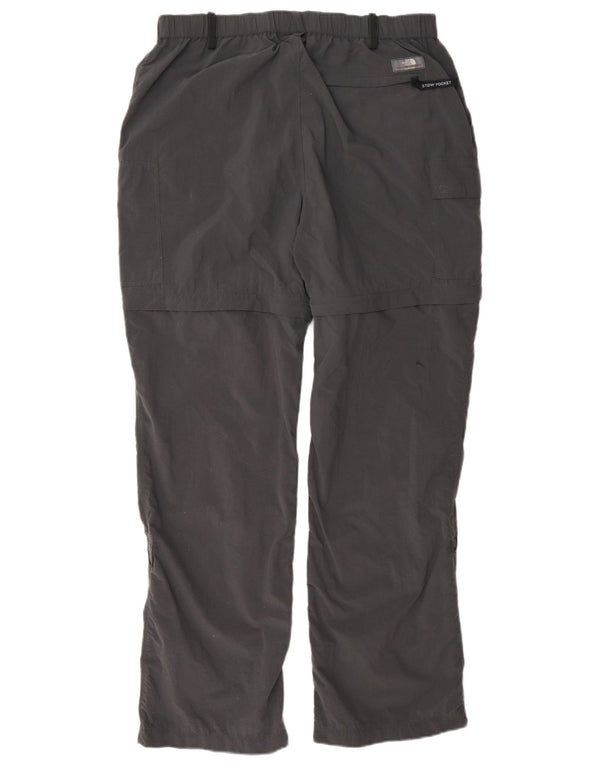 Pantaloni cargo dritti da donna The North Face Large W32 L31 nylon grigio