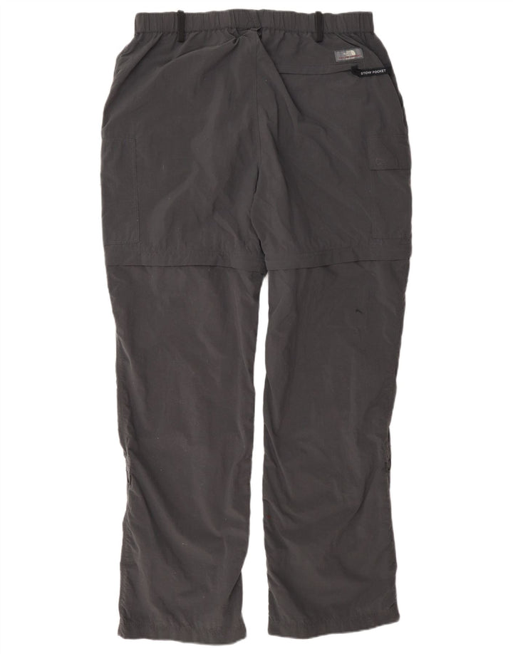 Pantaloni cargo dritti da donna The North Face Large W32 L31 nylon grigio