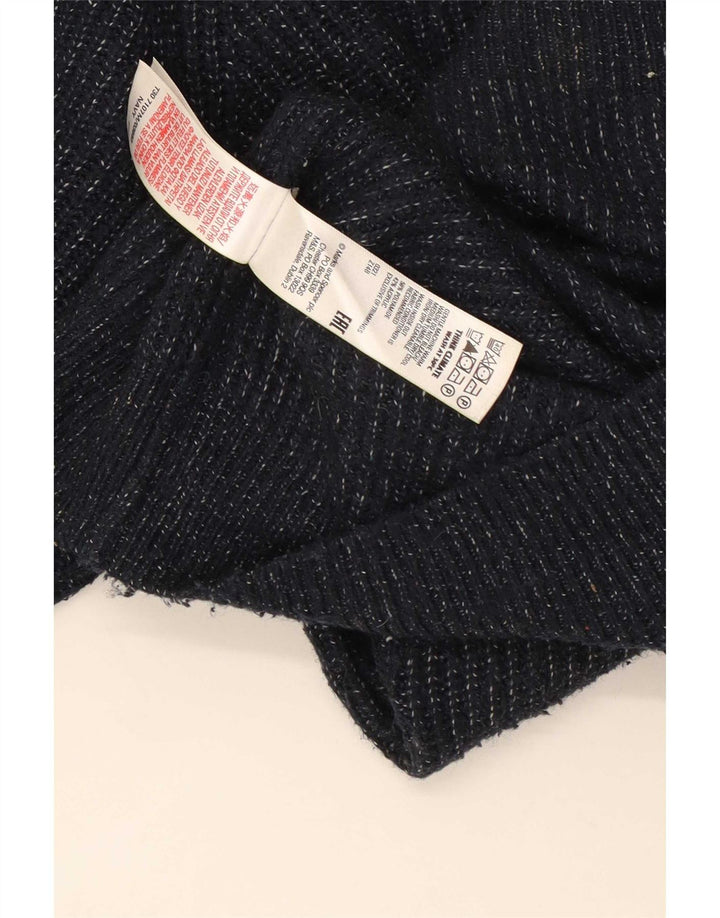 Maglione maglione girocollo da uomo Marks & Spencer XL blu navy in poliammide