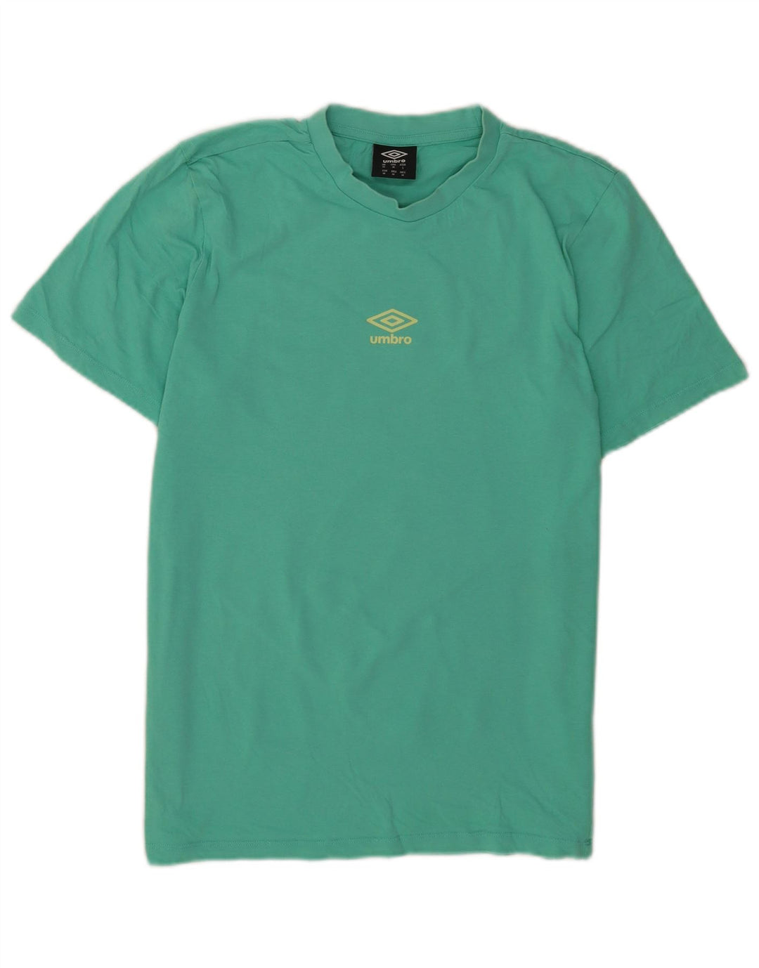 T-shirt grafica da uomo Umbro Top in cotone verde medio