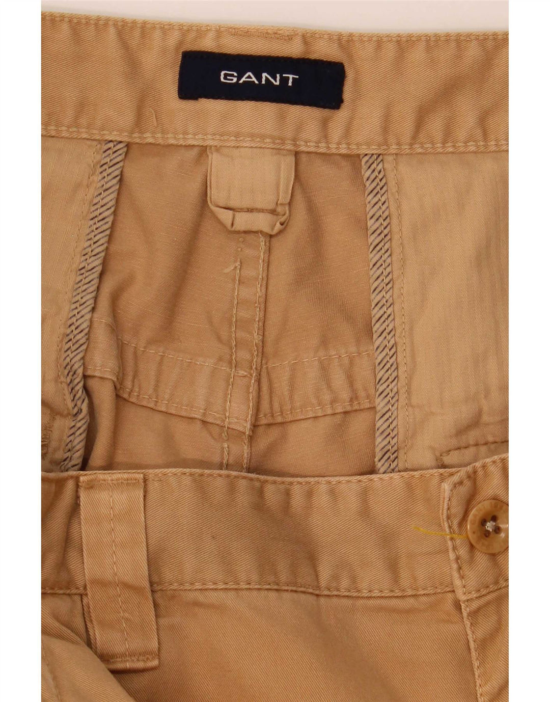 Pantaloncini cargo da uomo Gant W36 grandi in cotone beige