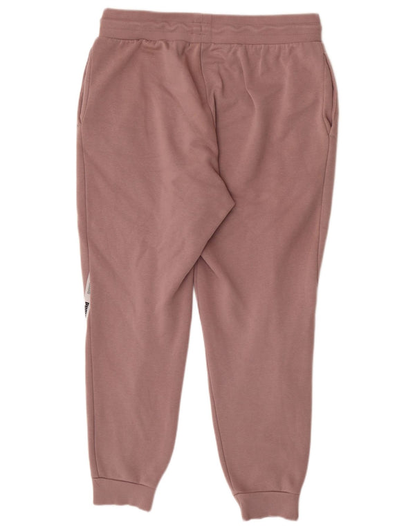 Pantaloni da tuta con grafica da donna Puma Joggers UK 16 Large Rosa Colourblock