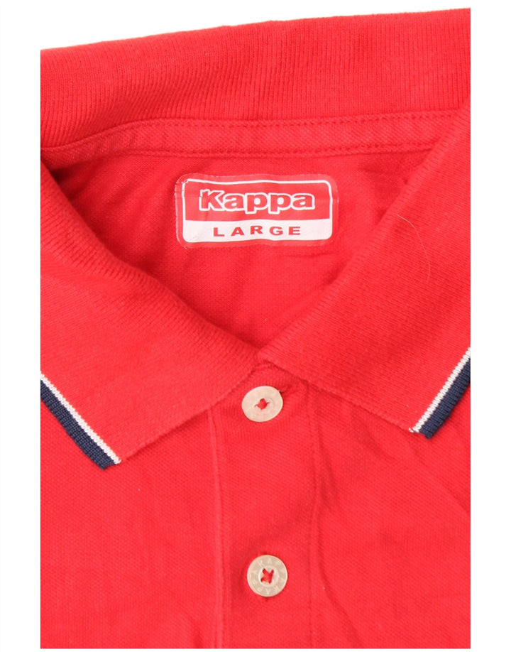 Polo Kappa Uomo Large Rossa