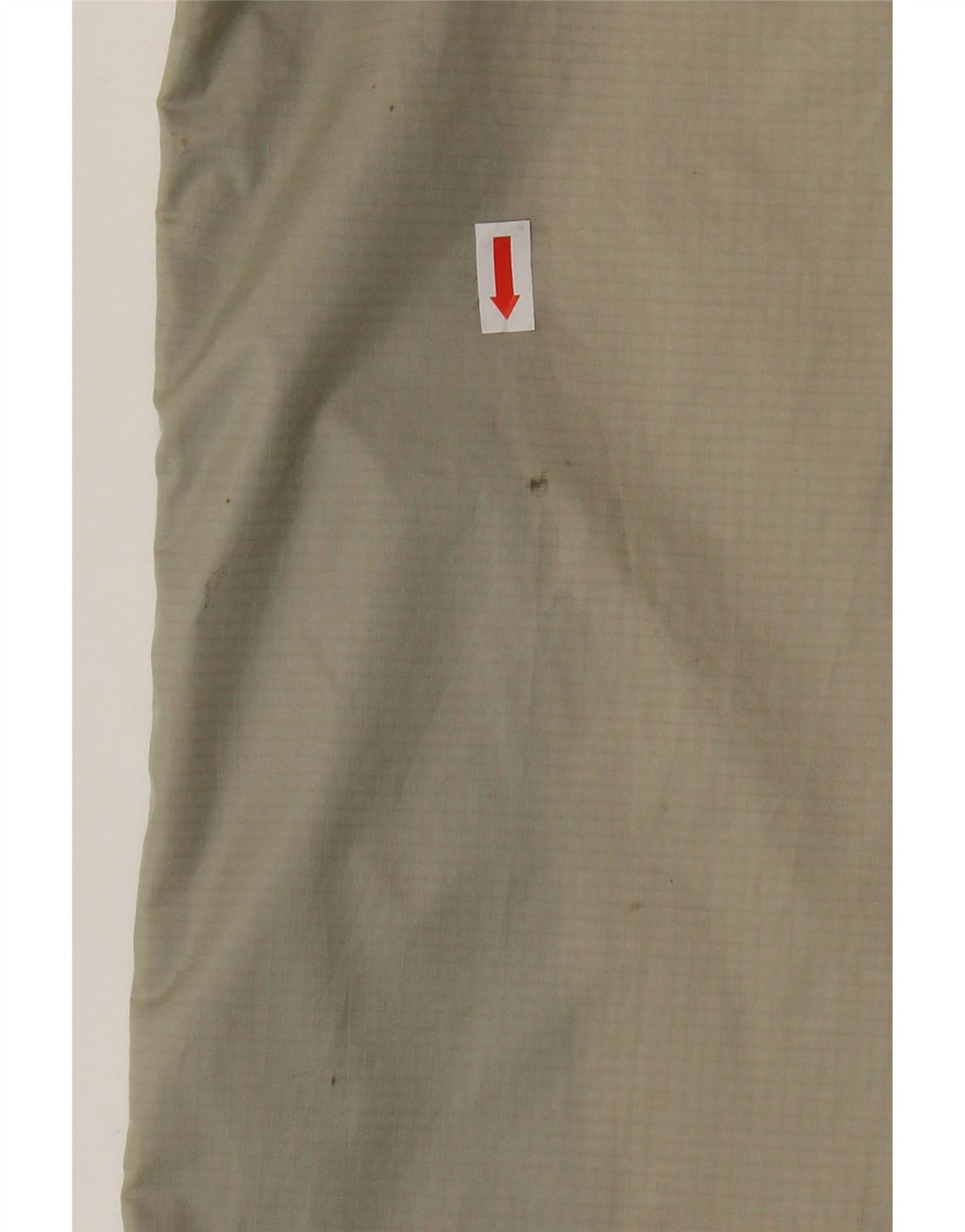 Pantaloni da tuta vintage da uomo in poliammide beige medio